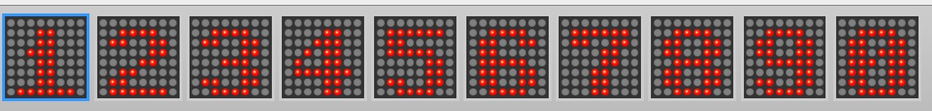 8x8 LED Dot Matrix Display