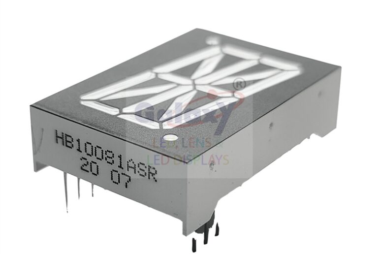 1 inch 1 Digit Alphanumeric Display by Galaxy - 1 Digit & 16 Segment