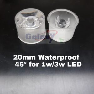 Led Lens 20mm - 1W & 3W Emitter LED Lens (Waterproof)