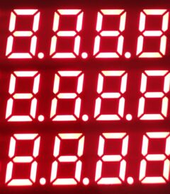 Custom Seven Segment Display Module – 62mm*50mm