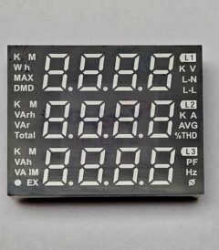 Custom Seven Segment Display Module – 62mm*50mm