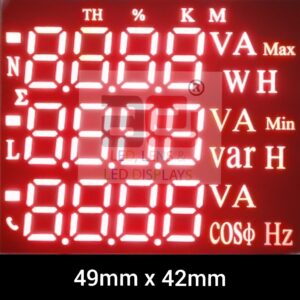 Seven Segment Display Module (49mm x 42mm)