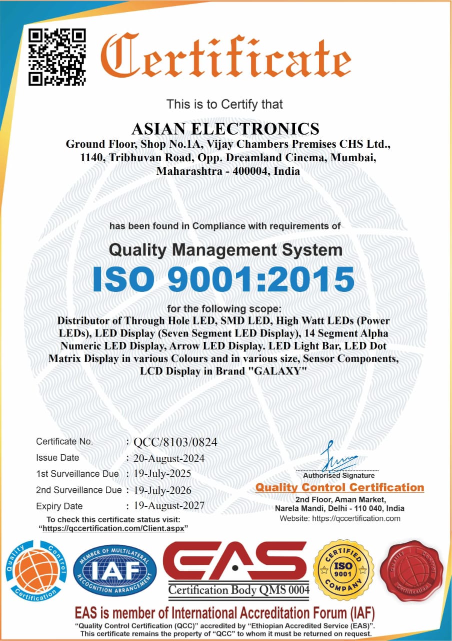 ISO 9001:2015 Certification